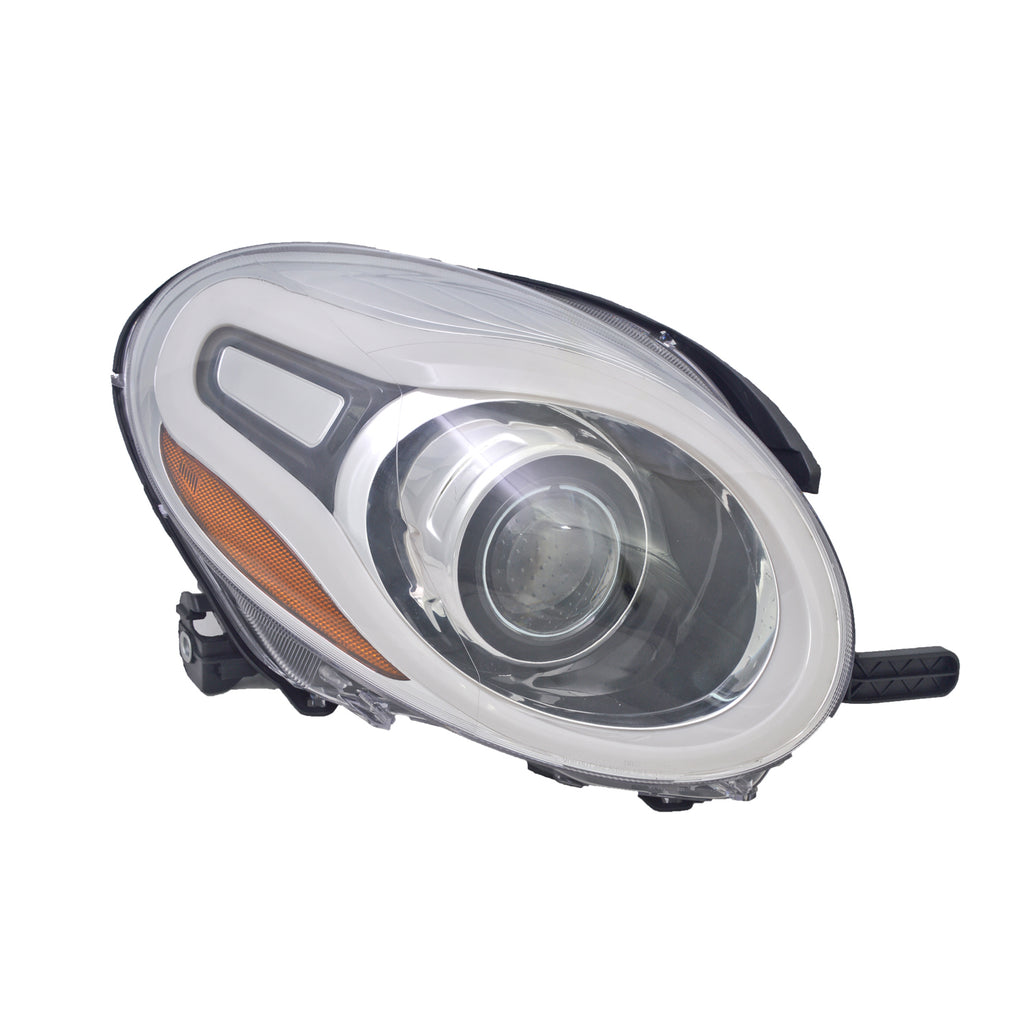 Reconditioned Oe Passenger Side Headlight Lens And Housing For Fiat 500 L (fiat) 2014-2018(FI2519100R)