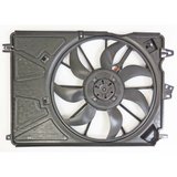 Radiator And Condenser Fan Assembly With One Big Fan For Fiat 500 X (fiat) 2019-2021(FI3115106)