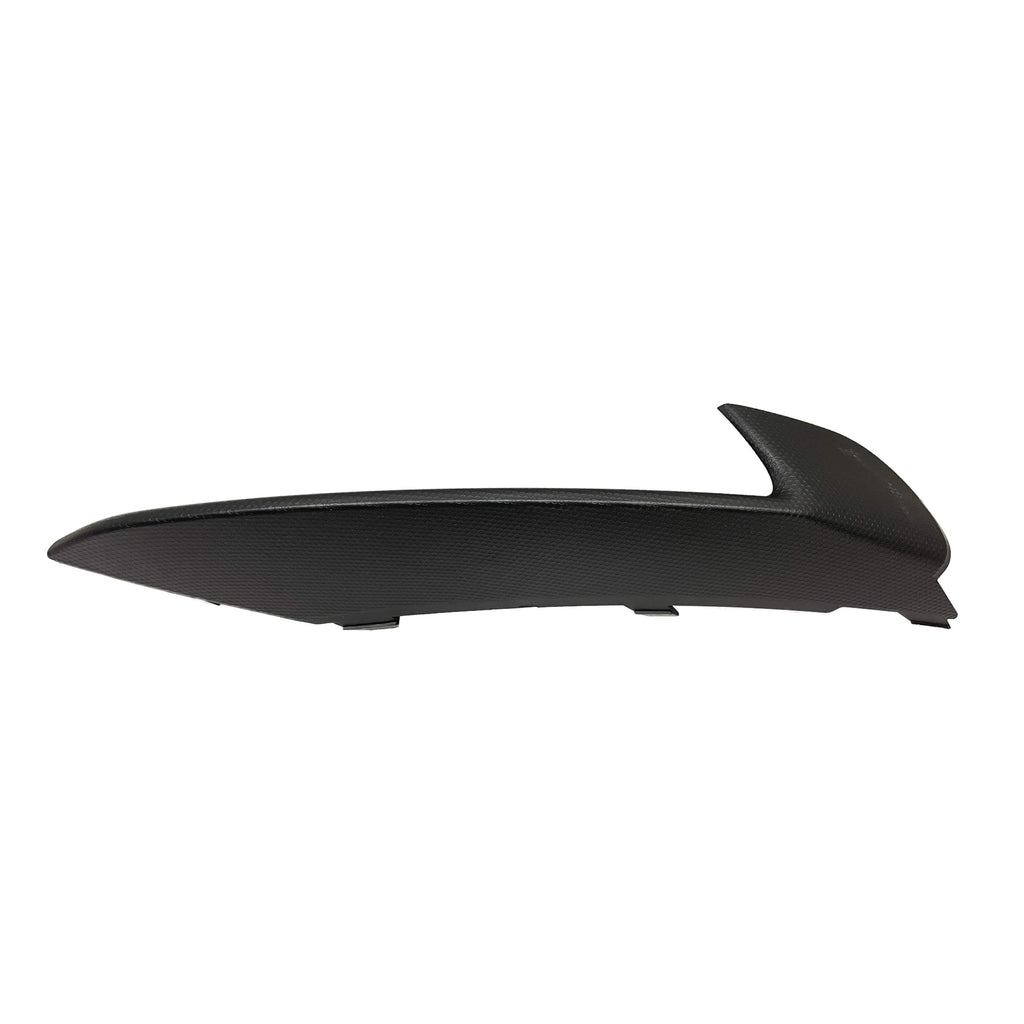 Frontont Driver Side Marker Light Bezel [below Lamp] Textured Black For Ford Mustang Shelby Gt350 2015-2020(FO1038213)
