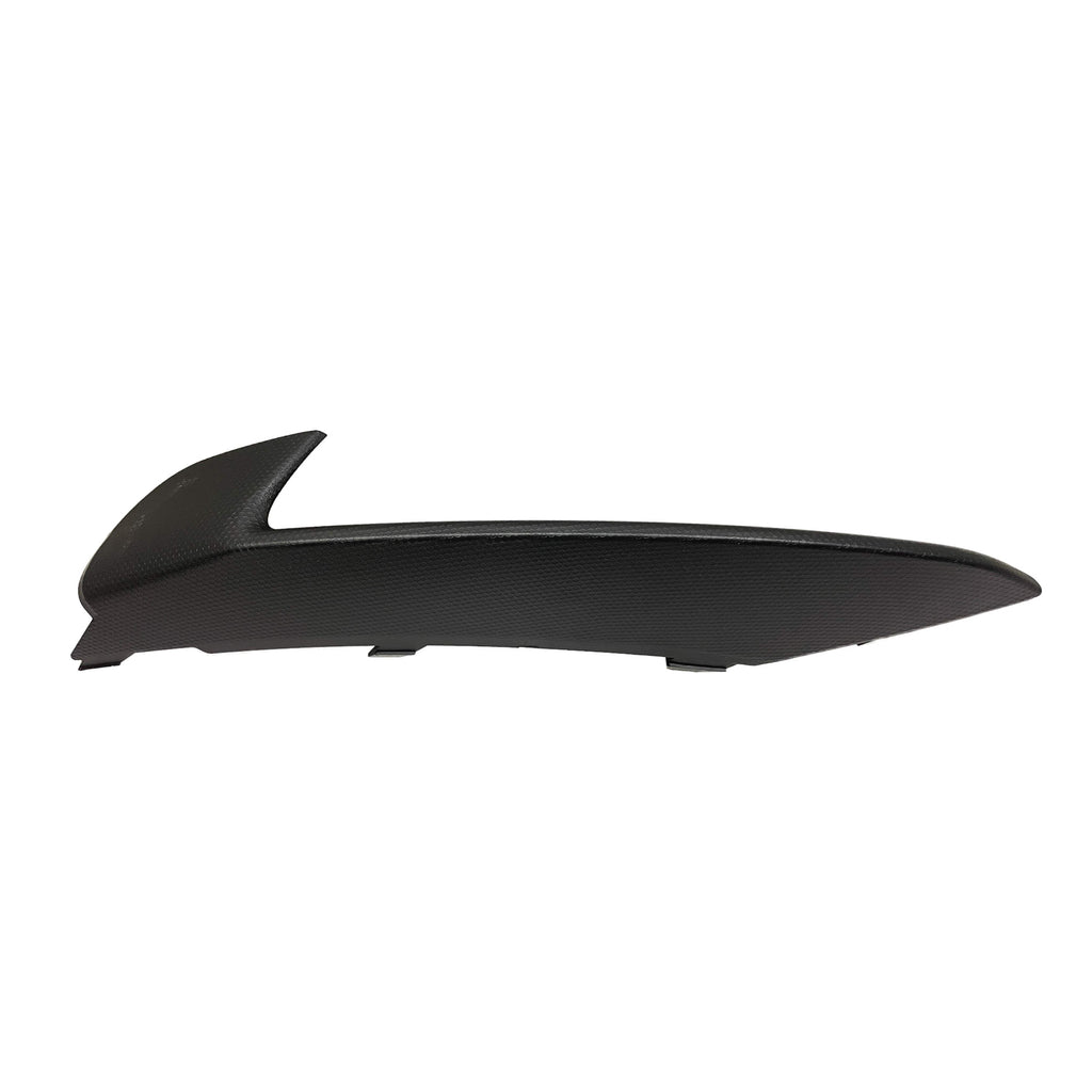 Frontont Passenger Side Marker Light Bezel [below Lamp] Textured Black For Ford Mustang Shelby Gt350 2015-2020(FO1039213)