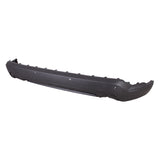 Bumper Rear Lower Textured With4 Park Assist Sensor Holes Without Trailer Hitch For Ford Edge 2019-2023(FO1115152)