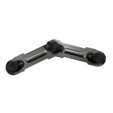 Driver Or Passenger Side Rear Bumper Mounting Bracket [hitch Plate Mount] Made Of Steel For Ford Pickup F150 2015-2020(FO1162113)