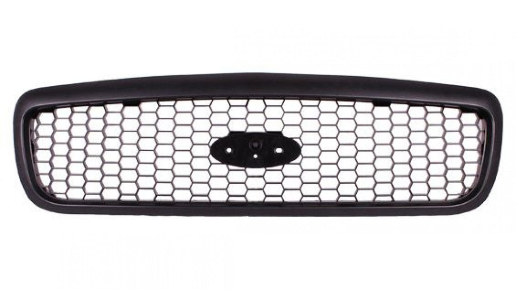 Grille Black Honeycomb Design Also Fits 2001-2002 Police Pkg For Ford Crown Victoria 2001-2011(FO1200388)