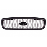 Grille Black Honeycomb Design Also Fits 2001-2002 Police Pkg For Ford Crown Victoria 2001-2011(FO1200388)