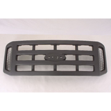 Grille Without Chrome Pkg Xl Model Dark Gray For Ford Pickup F450 Superduty 2005-2005(FO1200471)
