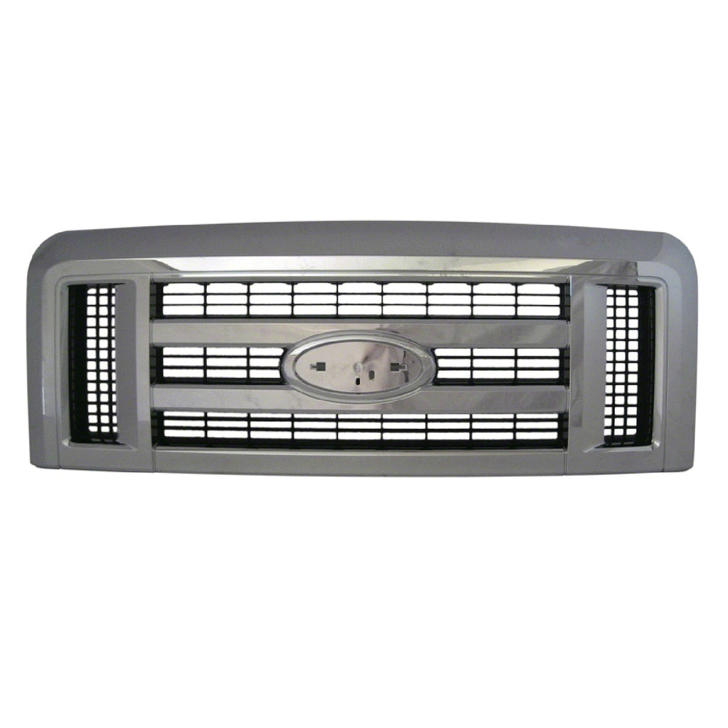 Platinum Plus Frontont Grille For Ford Van E350 Super Duty 2015-2024(FO1200507PP)