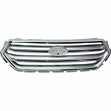 Grille Ptd Silver Withchrome Surearound For Models Without Sport For Ford Escape 2017-2019(FO1200593)