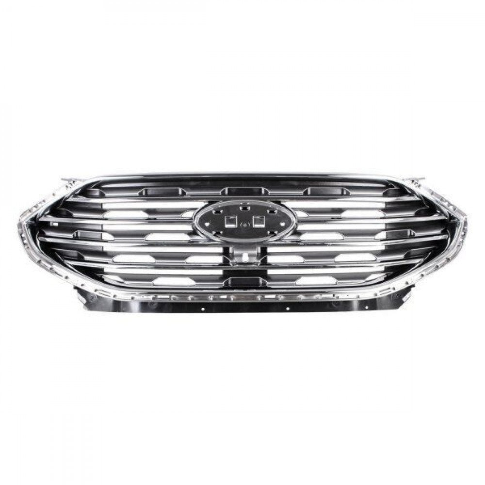 Grille Front Chrome Bar Style Withcamera Sel/titanium For Ford Edge 2019-2023(FO1200645)