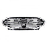 Grille Front Chrome Bar Style Withcamera Sel/titanium For Ford Edge 2019-2023(FO1200645)