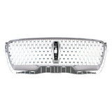 Grille Front Satin Mesh Elongated Vertical Pattern Withchrome Outer Molding Without Camera For Lincoln Aviator 2020-2024(FO1200662)
