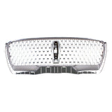 Grille Front Satin Mesh Elongated Vertical Pattern Withchrome Outer Molding Withcamera For Base/ Reserve Models For Lincoln Aviator 2020-2024(FO1200663)