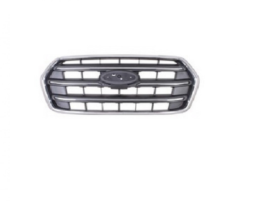 Grille Front Textured Black Bars Withchrome Molding Without Emblem/camera For Ford Transit T-150 Cargo Van 2020-2020(FO1200667)