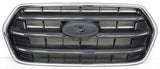 Grille Front Textured Black Bars Withchrome Molding/camera Without Emblem For Ford Transit T-150 Cargo Van 2020-2020(FO1200668)