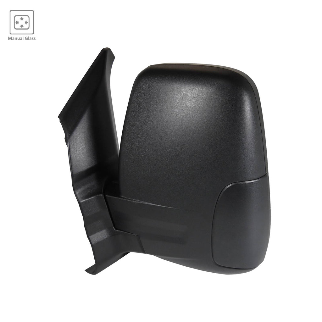 Driver Side Manual Door Mirearor For Ford Transit T-150 Cargo Van 2015-2017(FO1320547)