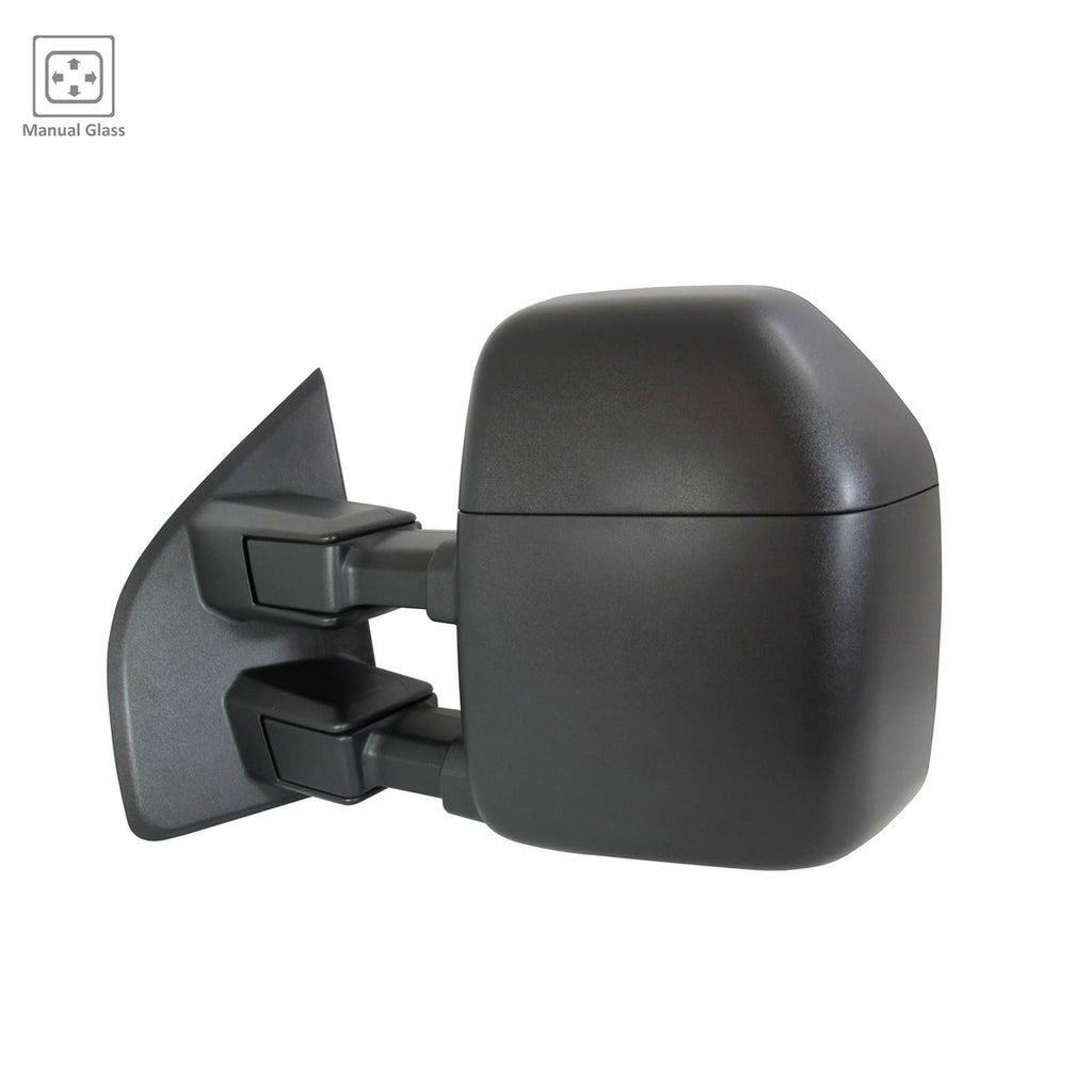 Driver Side Manual Door Tow Mirearor For Ford Pickup F450 Superduty 2017-2022(FO1320606)