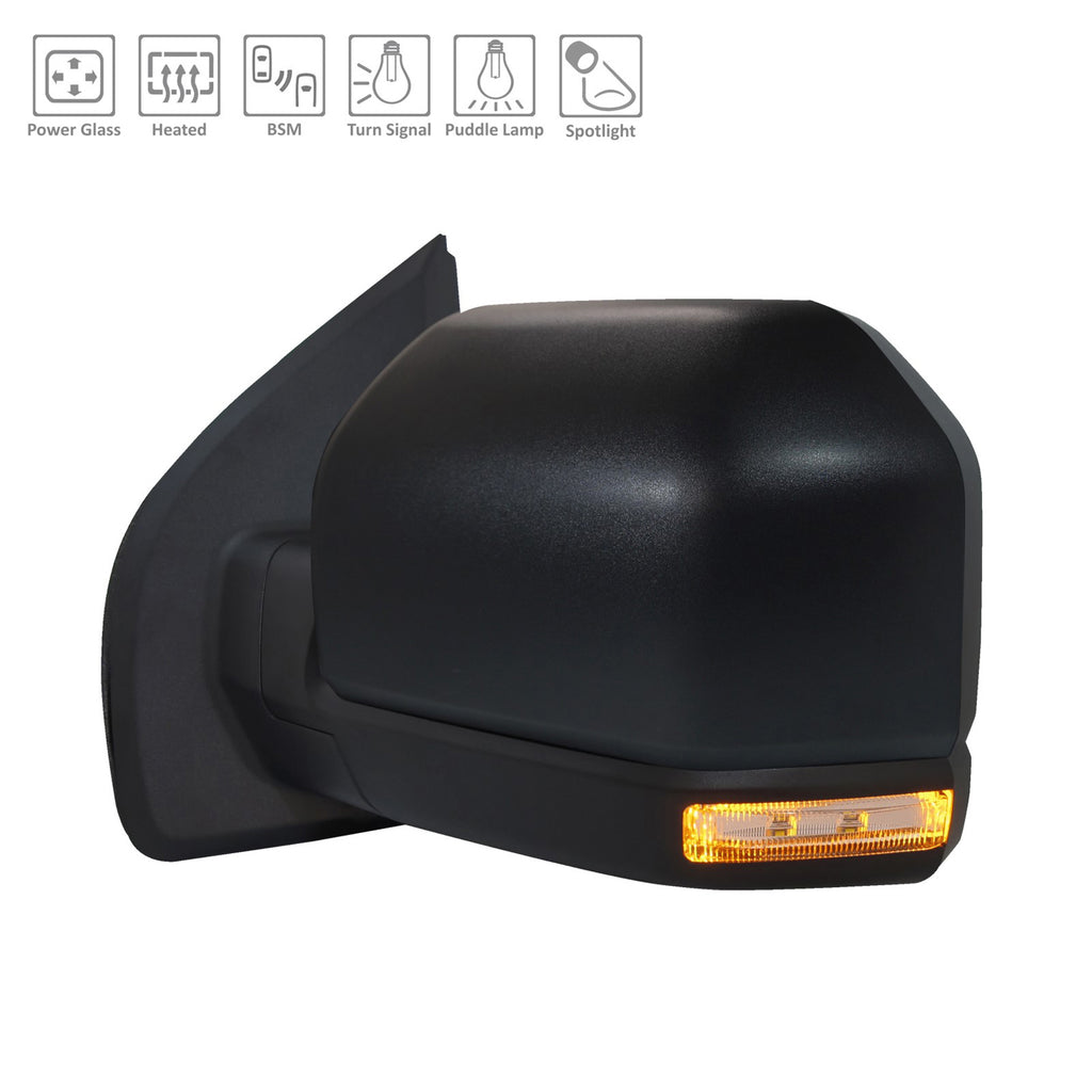 Driver Side Power Door Mirearor For Ford Pickup F150 2019-2020(FO1320656)