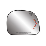 Passenger Side Door Mirearor Glass Assembly [encased In Backing] For Ford Excursion 2000-2005(FO1325130)