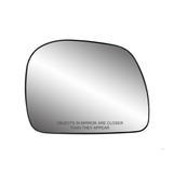 Passenger Side Door Mirearor Glass Assembly [encased In Backing] For Ford Pickup Ford Superduty 2000-2010(FO1325131)