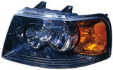Head Lamp Driver Side Black Bezel Withoutff Road Pkg Hq For Ford Expedition 2003-2006(FO2502198)