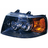 Head Lamp Driver Side Black Bezel Withoutff Road Pkg Hq For Ford Expedition 2003-2006(FO2502198)