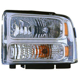 CAPA Certified Driver Side Headlight Assembly For Ford Pickup F450 Superduty 2005-2007(FO2502217C)