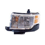CAPA Certified Driver Side Halogen Headlight Assembly For Ford Flex 2009-2012(FO2502266C)