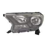 CAPA Certified Driver Side Halogen Headlight Assembly For Ford Ranger Pickup (2019-) 2019-2023(FO2502384C)