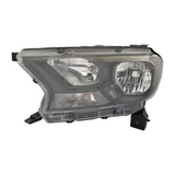 CAPA Certified Driver Side Halogen Headlight Assembly For Ford Ranger Pickup (2019-) 2019-2023(FO2502384C)