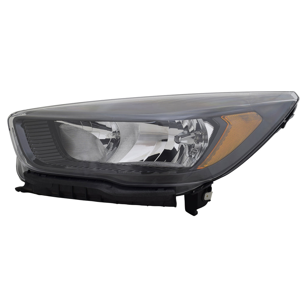 CAPA Certified Driver Side Halogen Headlight Assembly For Ford Escape 2018-2019(FO2502394C)