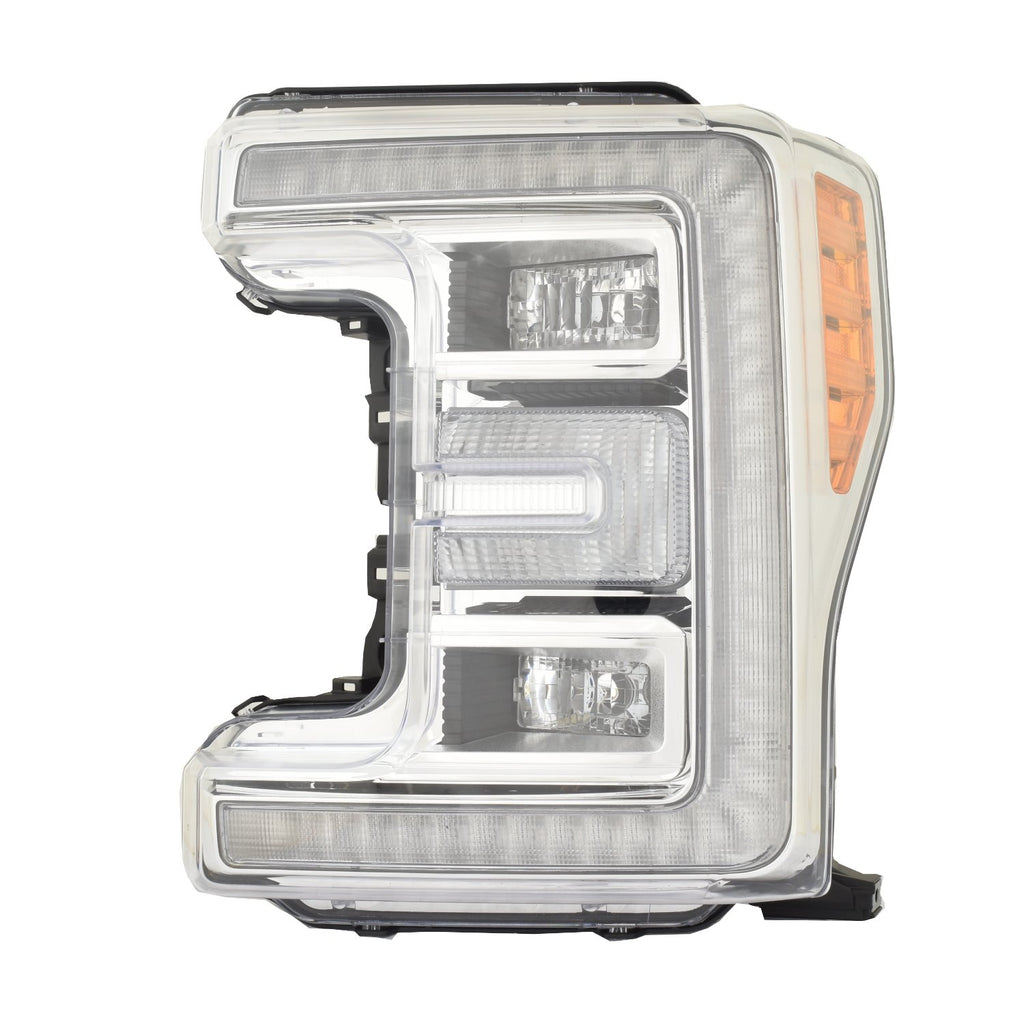 CAPA Certified Driver Side Led Headlight Lens And Housing For Ford Pickup F450 Superduty 2018-2019(FO2502401C)