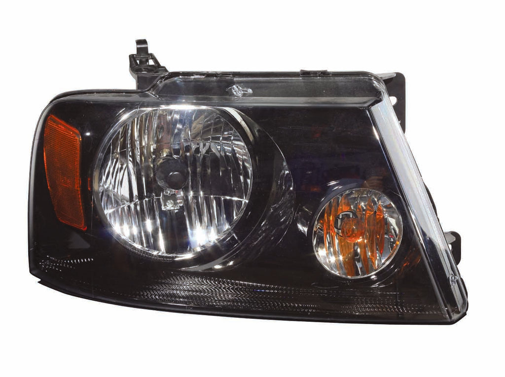 Head Lamp Passenger Side Withblack Bezel Harley Davidson Model Hq For Ford Pickup Ford Lightduty&nbsp; - &nbsp;1997-2014 (f150) 2006-2008(FO2503247)