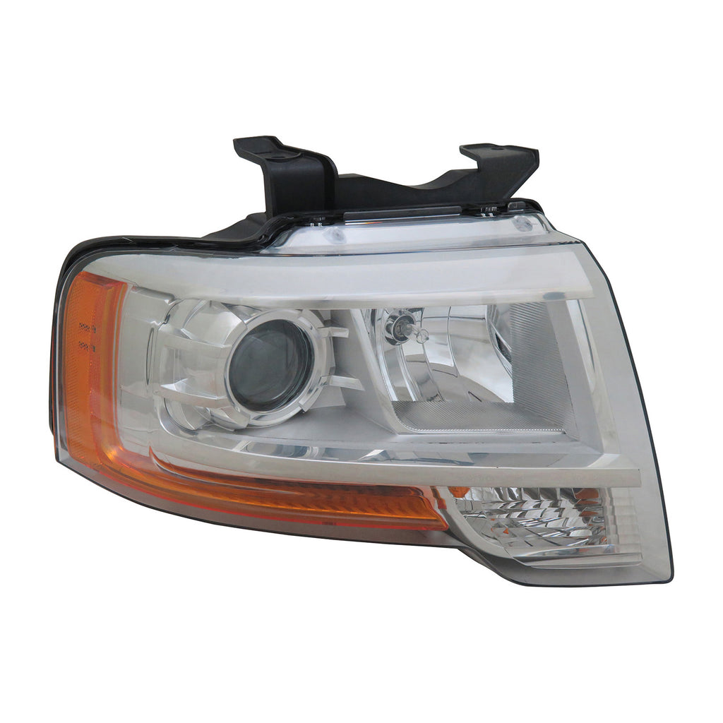 Passenger Side Halogen Projector Headlight Assembly For Ford Expedition 2015-2017(FO2503334)