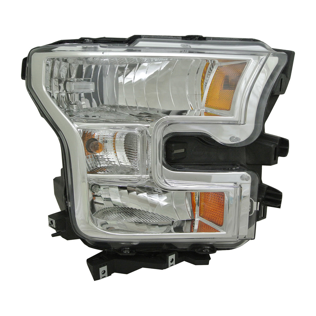 Reconditioned Oe Passenger Side Halogen Headlight Lens And Housing For Ford Pickup F150 2015-2017(FO2503335R)