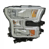 Head Lamp Passenger Side Without Special Edition Pkg Chrome Bezel Regular/crewithextended Cab Hq For Ford Pickup F150&nbsp; - &nbsp;2015-2020 2015-2017(FO2503335)