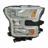 Head Lamp Passenger Side Without Special Edition Pkg Chrome Bezel Regular/crewithextended Cab Hq For Ford Pickup F150&nbsp; - &nbsp;2015-2020 2015-2017(FO2503335)