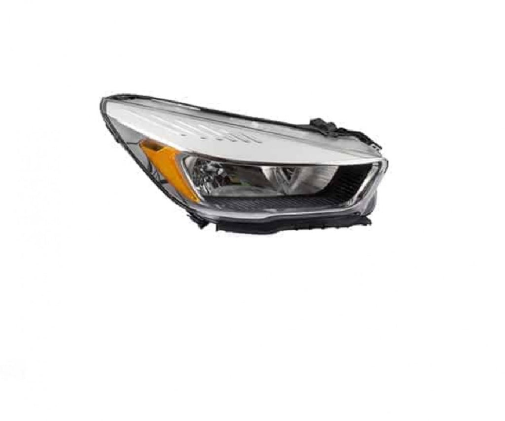 Head Lamp Passenger Side Black Bezel Withled Accent Hq For Ford Escape 2017-2019(FO2503352)
