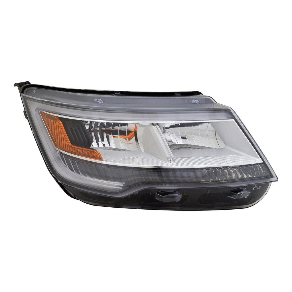 Passenger Side Headlight Lens And Housing For Ford Explorer 2018-2019(FO2503389)