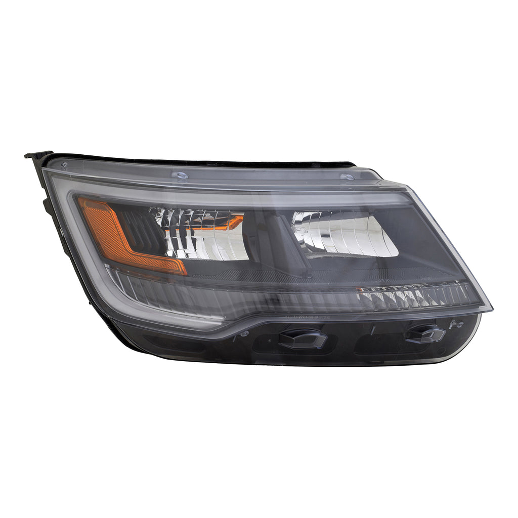 Passenger Side Headlight Lens Housing For Ford Explorer Sport 2018-2019(FO2503390)