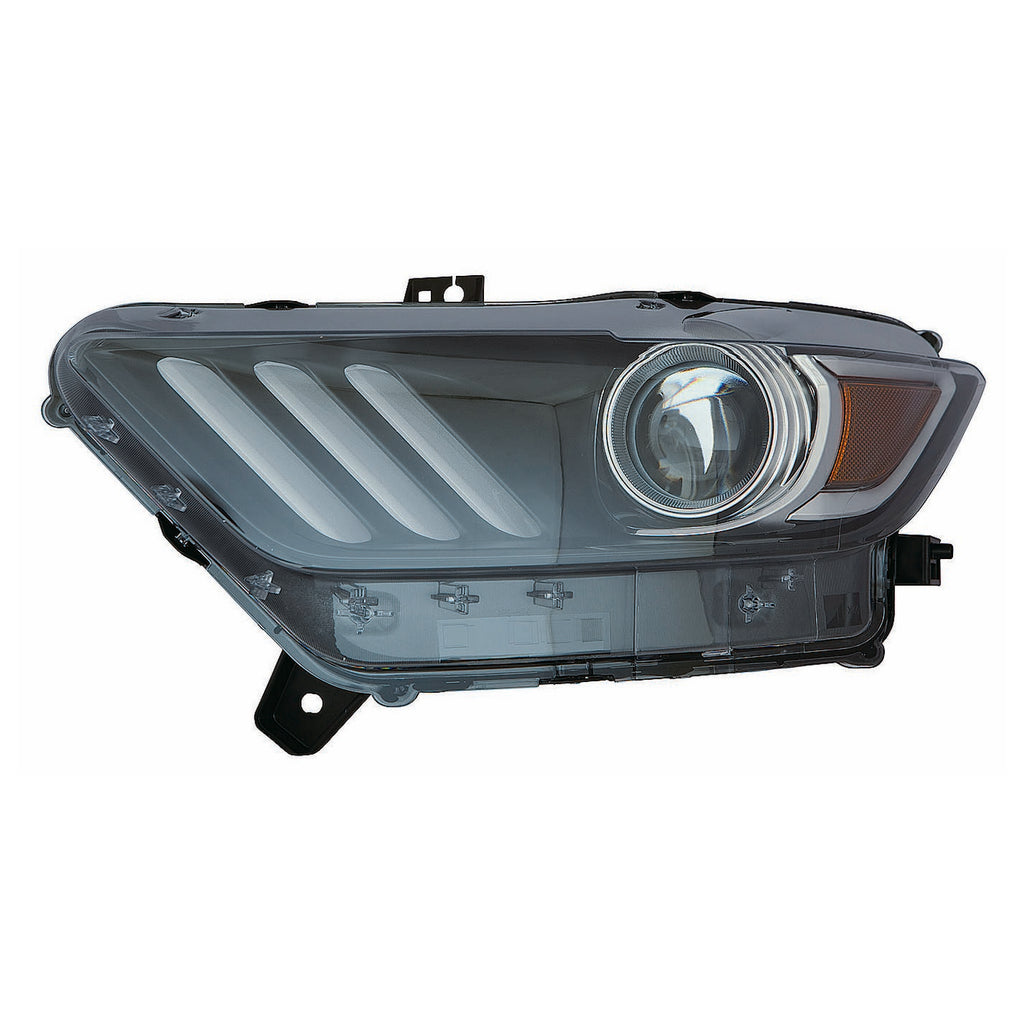 CAPA Certified Driver Side Hid Headlight Lens And Housing For Ford Mustang Shelby Gt500 2020-2022(FO2518124C)