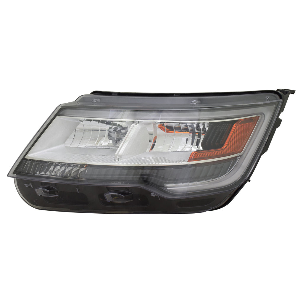 Reconditioned Oe Driver Side Headlight Lens And Housing For Ford Explorer Police Interceptor 2016-2019(FO2518129R)