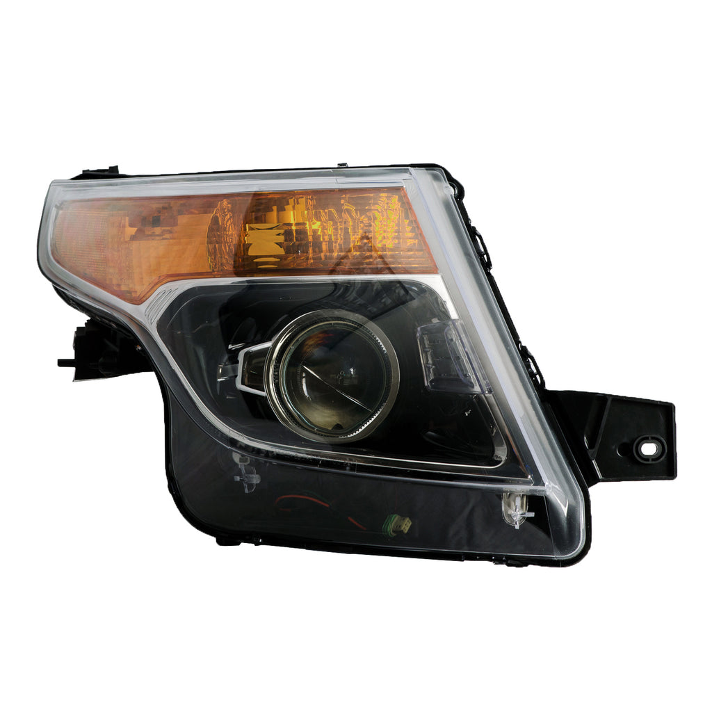 Reconditioned Oe Passenger Side Hid Headlight Lens And Housing For Ford Explorer 2011-2015(FO2519111R)