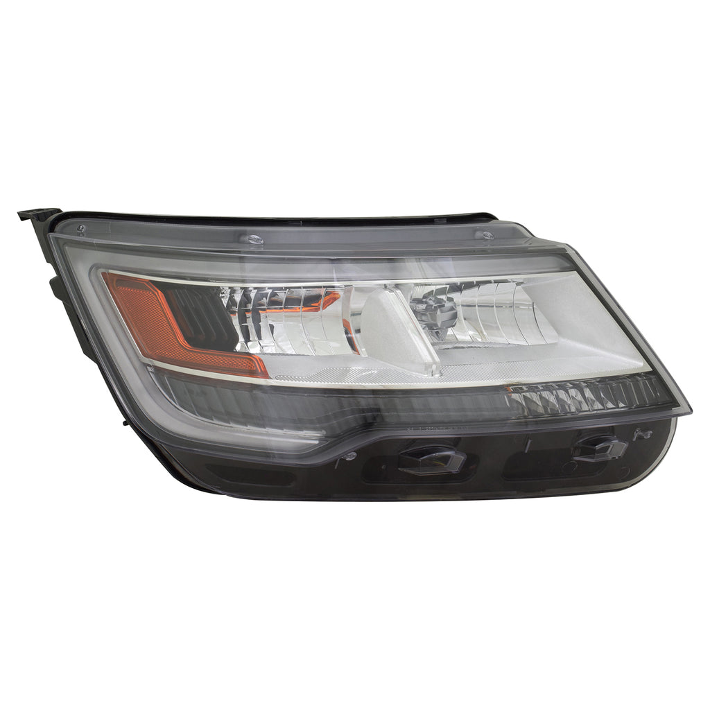 Reconditioned Oe Passenger Side Headlight Lens And Housing For Ford Explorer Police Interceptor 2016-2019(FO2519129R)