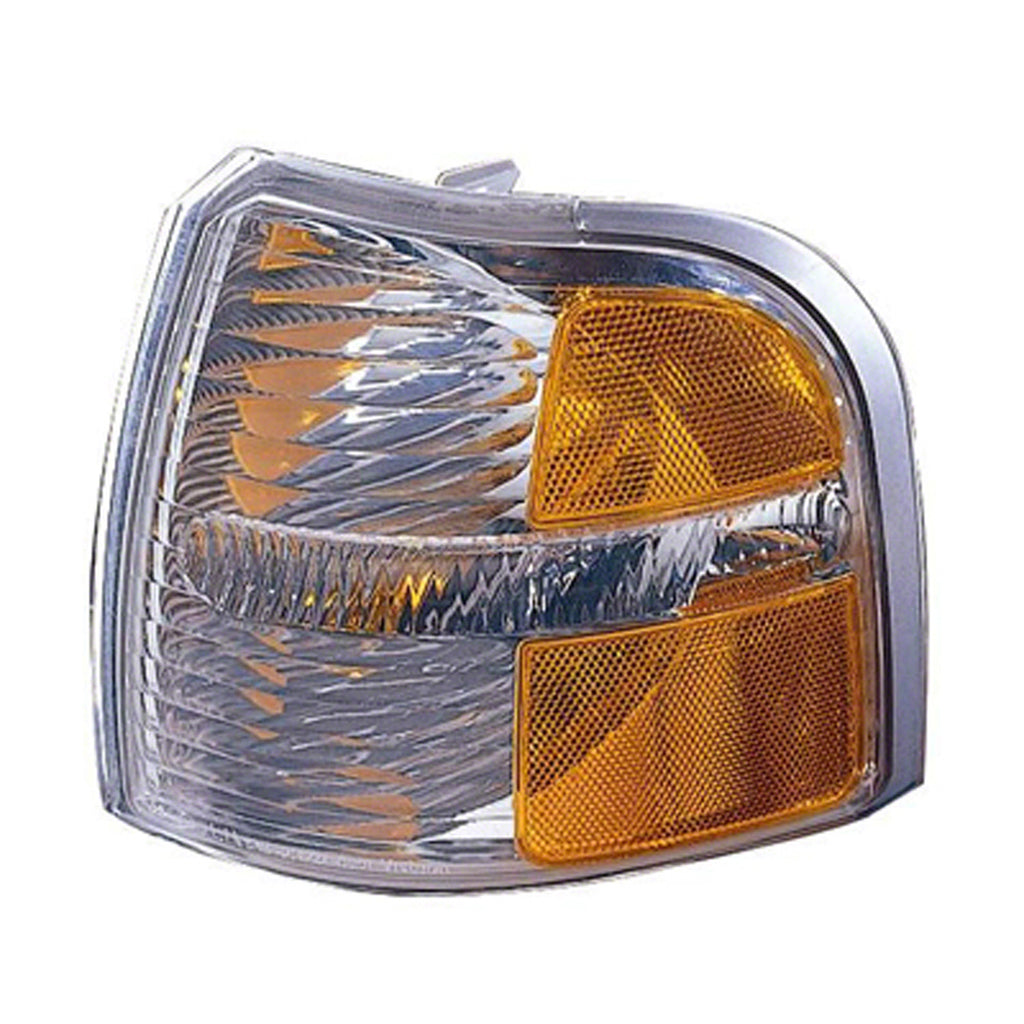 CAPA Certified Driver Side Frontont Parking/turn Signal Light Lens And Housing For Ford Explorer 2002-2004(FO2520167C)