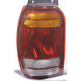 CAPA Certified Driver Side Tail Light Lens And Housing For Ford Explorer 2000-2001(FO2800120C)
