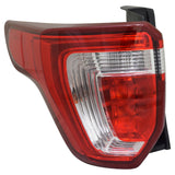 CAPA Certified Driver Side Tail Light Assembly For Ford Explorer 2016-2019(FO2800251C)