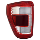 CAPA Certified Driver Side Led Tail Light Lens And Housing For Ford Pickup F150 2021-2023(FO2800286C)