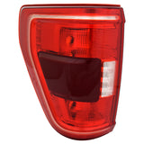 CAPA Certified Driver Side Halognen Tail Light Lens And Housing For Ford Pickup F150 2021-2023(FO2818159C)