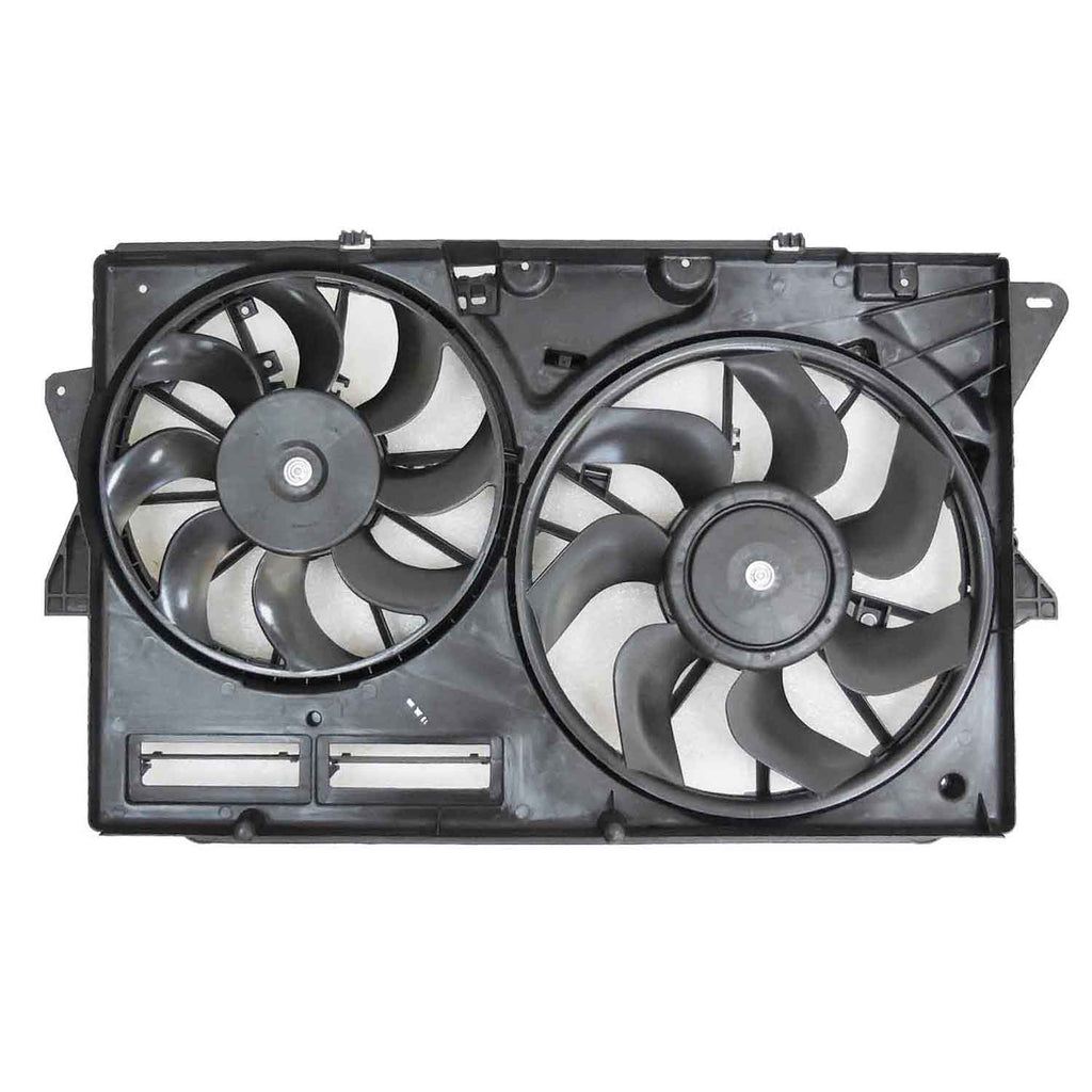 Radiator And Condenser Fan Assembly With Two Fans Side By Side For Ford Taurus 2013-2019(FO3115199)