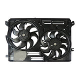Radiator And Condenser Fan Assembly With Two Fans Side By Side Plastic For Lincoln Continental 2017-2020(FO3115217)