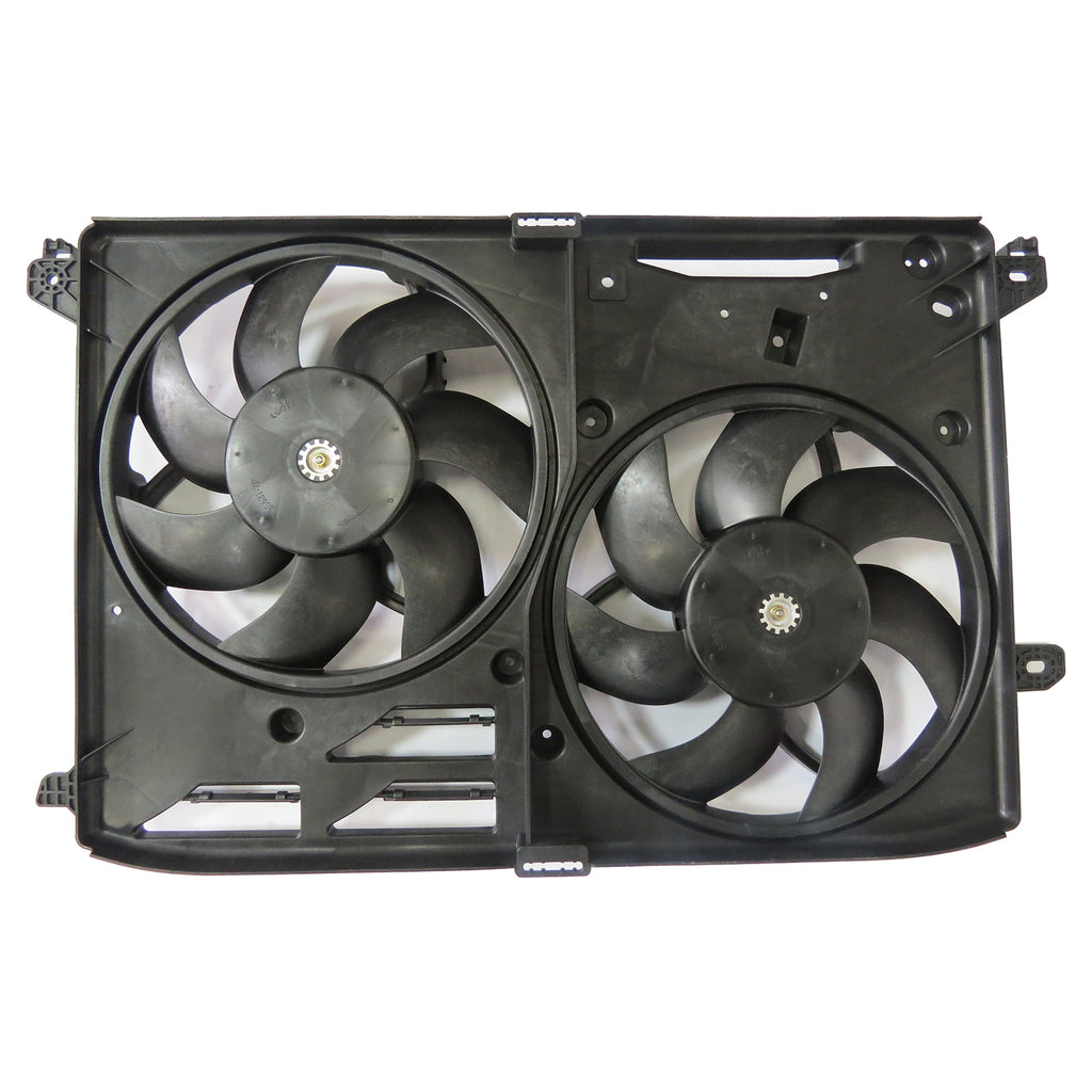 Radiator And Condenser Fan Assembly With Two Fans Side By Side For Ford Fusion 2017-2020(FO3115221)